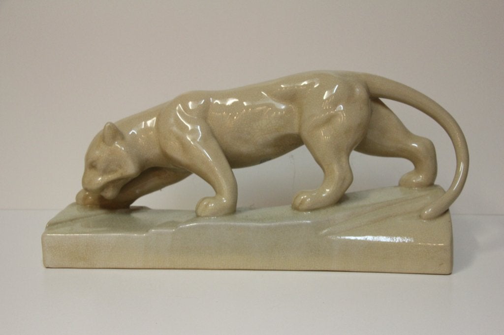 Crème Art Déco Craquelez Panther L&V, Enlèvement ou Envoi