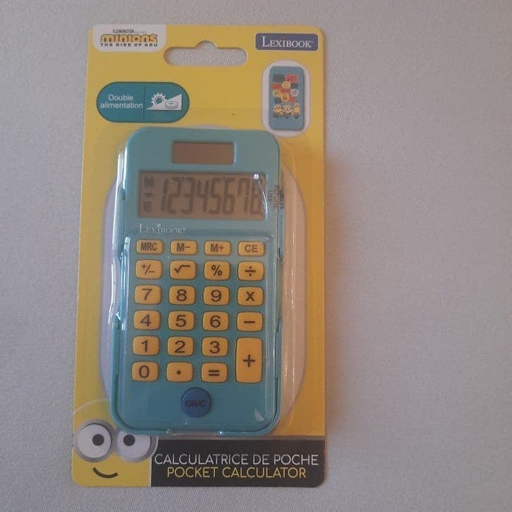 LEXIBOOK DES MINIONS* * CALCULATRICE À 8 CHIFFRES* NEUVE *ME, Consoles de jeu & Jeux vidéo, Neuf, 1 joueur, À partir de 7 ans
