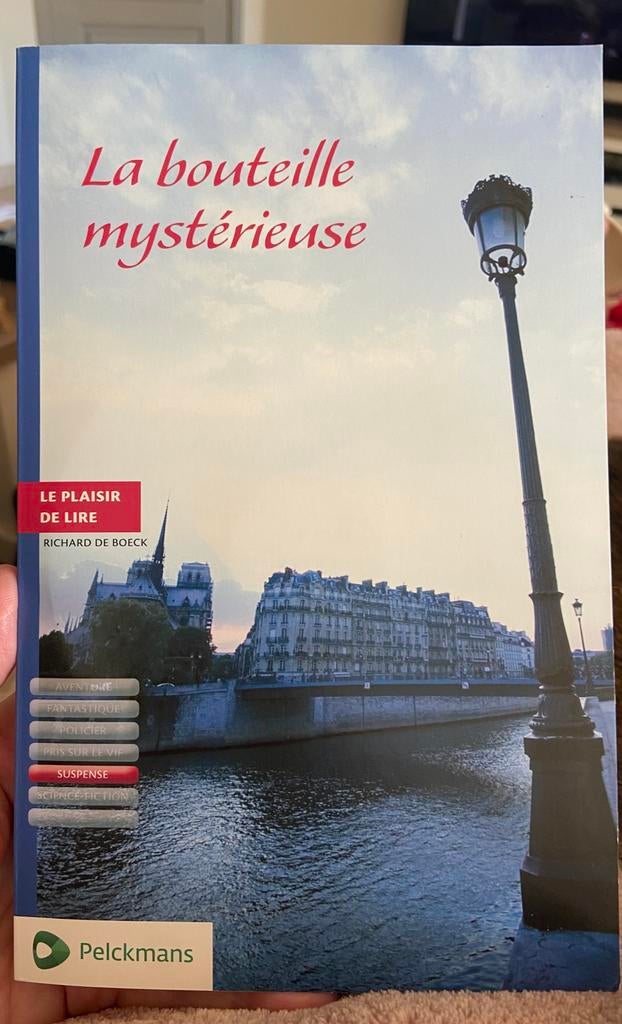 La bouteille mystérieuse Richard de boeck, Boeken, Ophalen, Zo goed als nieuw