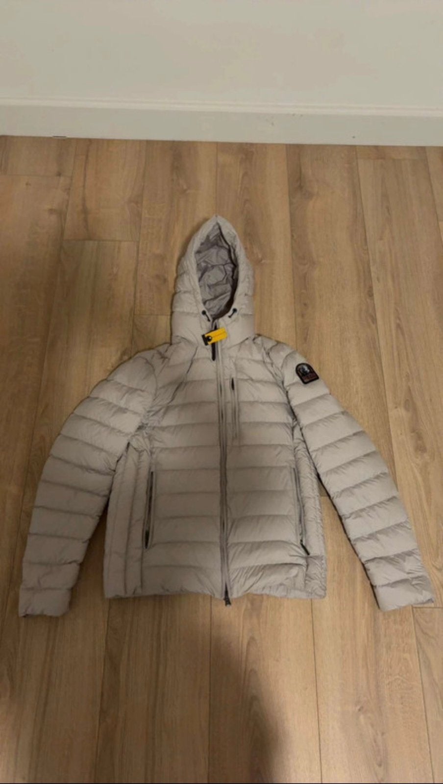 Parajumpers jas, Verzenden, Zo goed als nieuw, Maat 46 (S) of kleiner, Wit