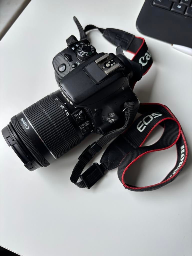 Canon EOS 100D met 18-55 lens, Ophalen, Zo goed als nieuw, Canon