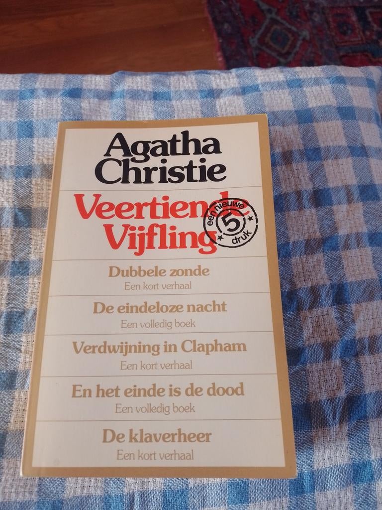 Agatha Christie veertiende vijfling, Boeken, Ophalen of Verzenden, Gelezen