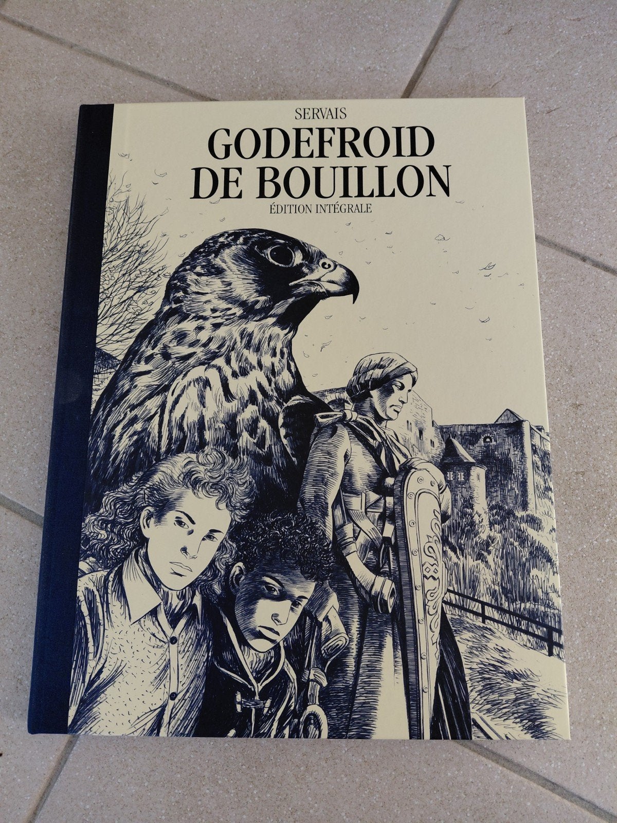 Jean-Claude Servais - Godefroid de Bouillon edition n/b, Enlèvement