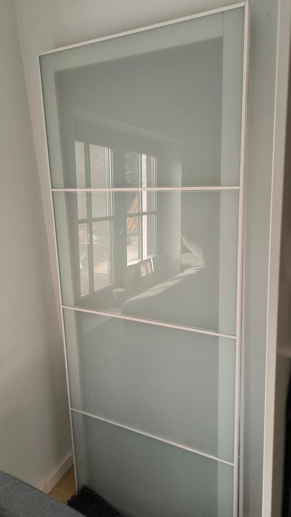 Set van 2 schuifdeuren voor PAX kasten, Ophalen, Glas
