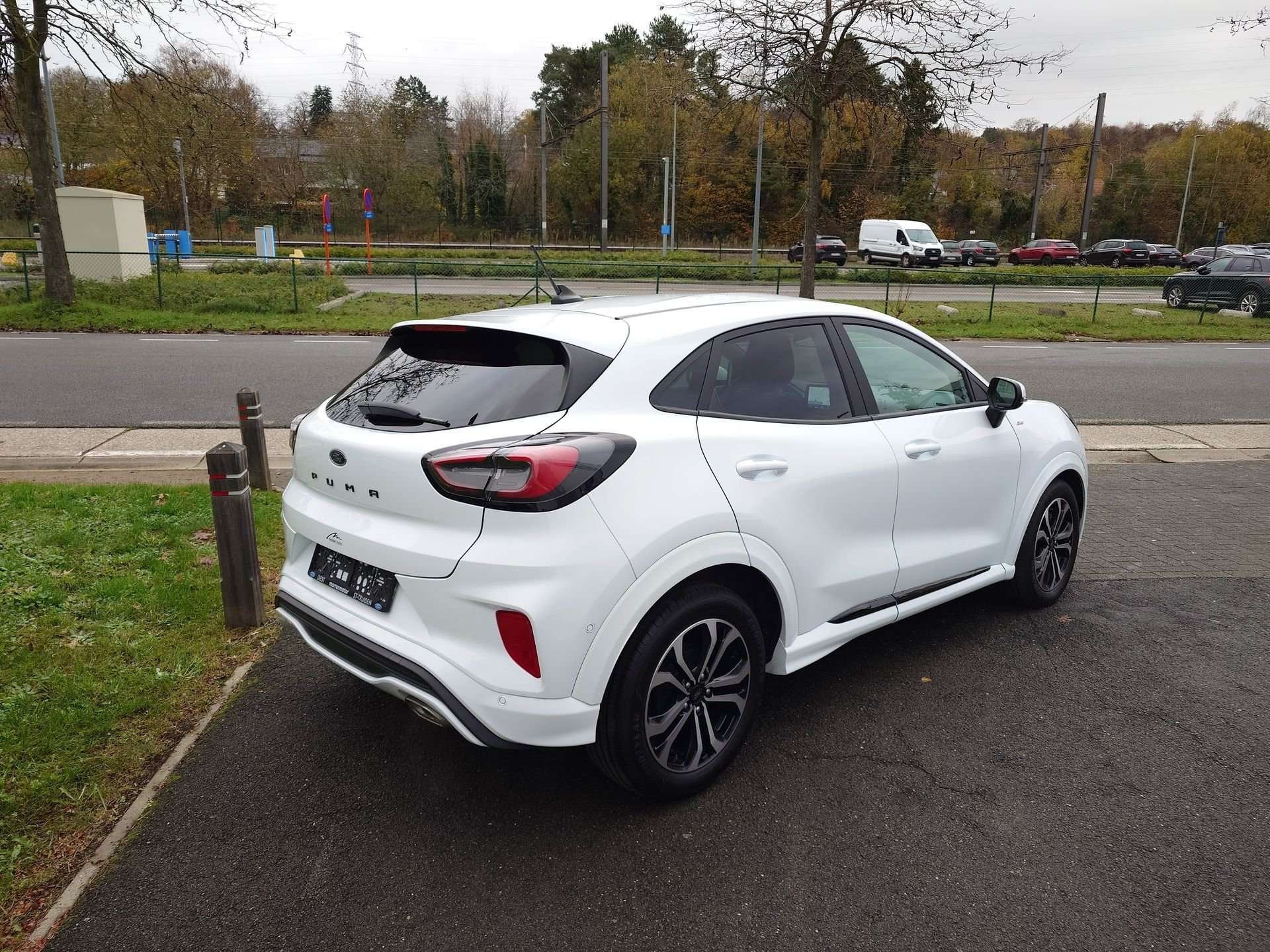 Ford Puma ST-Line Ecoboost mHEV AUTOMAAT *76042 OC0601, Auto's, Automaat, Puma, Wit, 5 deurs