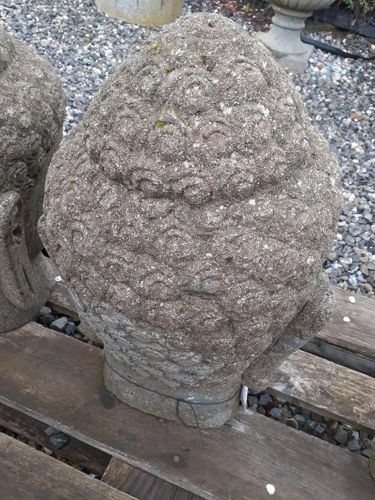 PRACHTIG STENEN BOEDDHAHOOFD (hoogte 50 cm), Ophalen, Nieuw, Steen, Boeddhabeeld