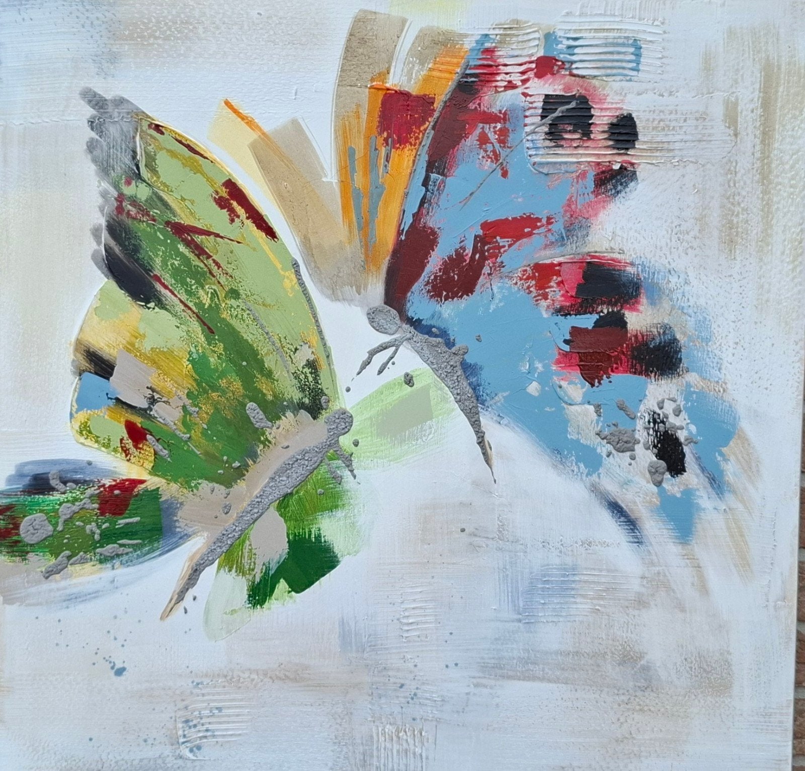 à vendre tableau de papillons, Antiquités & Art, Art | Peinture | Moderne, Enlèvement, Animaux
