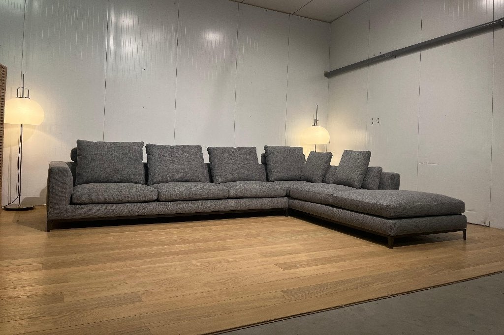 NEUF Minotti Andersen Canapé d’angle PN €25000 + GARANTIE, Neuf, 150 cm ou plus, Quatre personnes ou plus, Tissus