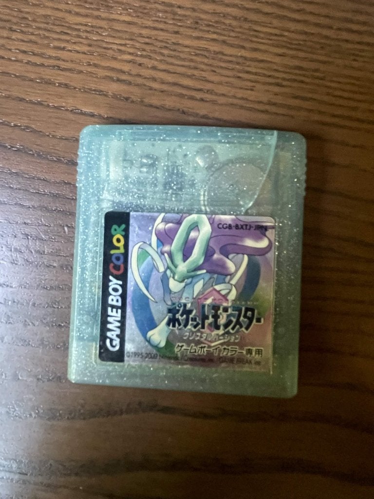 Originele Japanse Pokémon Crystal (GBC) - Compleet in doos, Hobby en Vrije tijd, Ophalen of Verzenden, Gebruikt
