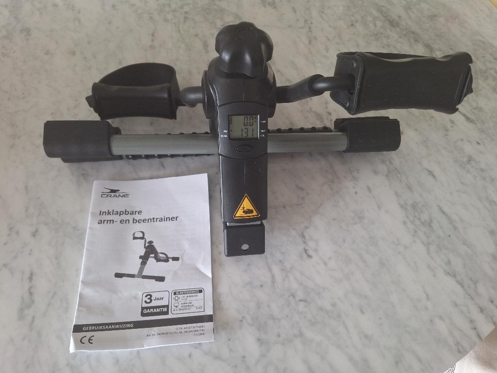 Arm- en benentrainer, Sports & Fitness, Appareils de fitness, Vélo de bureau, Comme neuf, Enlèvement, Jambes