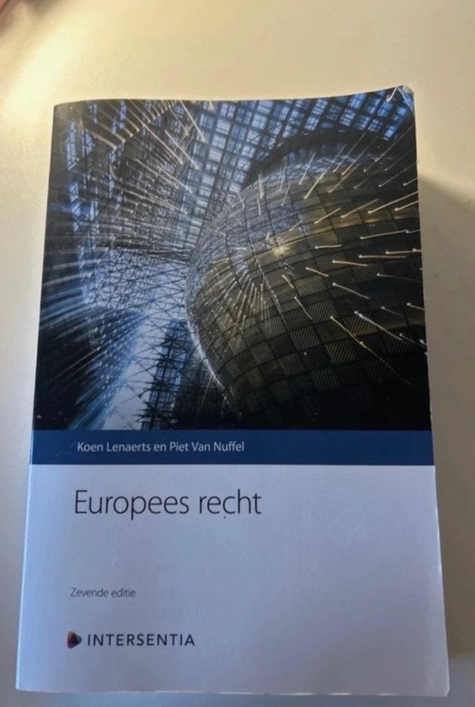 Handboek Europees recht, Livres, Enlèvement ou Envoi, Koen Lenaerts; Piet Van Nuffel, Alpha, Enseignement supérieur