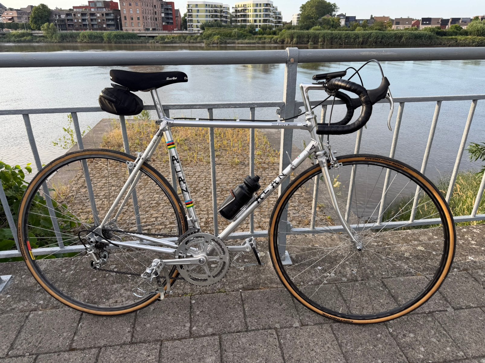 Alan vintage fiets met Campagnolo, Fietsen en Brommers, 51 tot 55 cm, Ophalen, Velgrem, Jaren '60 of nieuwer