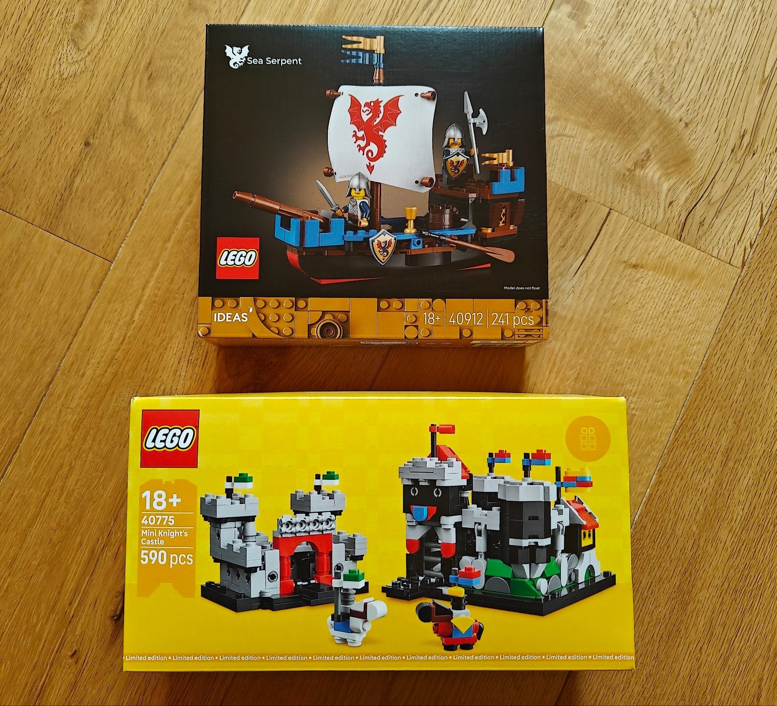 LEGO 40775 Mini Knight's Castle - 40912 Sea Serpent, Enfants & Bébés, Jouets | Duplo & Lego, Neuf, Lego, Ensemble complet, Complet