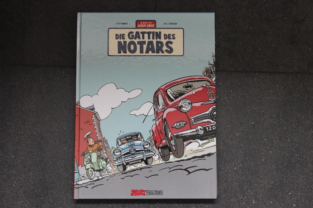 STRIP HC DIE GATTIN DES NOTARS JACQUES GIPAR / GIBRAT NIEUW, Boeken, Ophalen of Verzenden