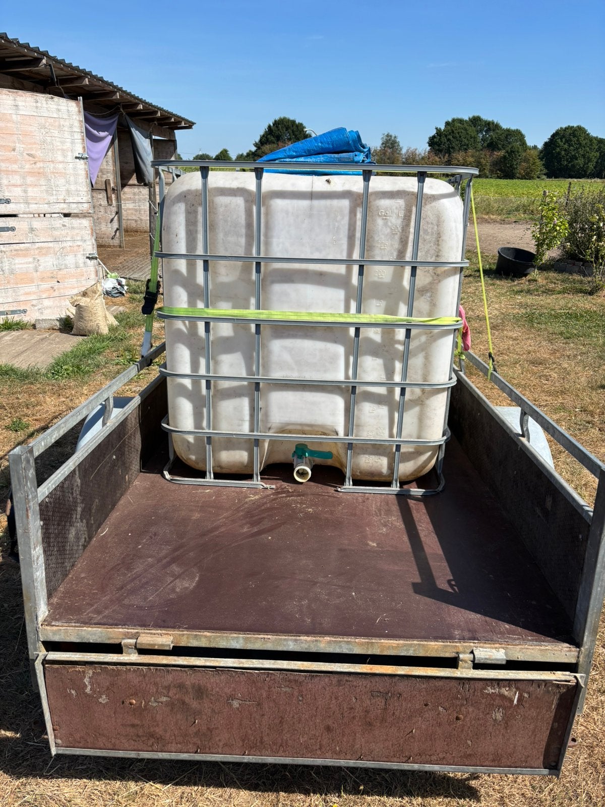 Ibc container 1000 liter, Dieren en Toebehoren, Ophalen, Gebruikt