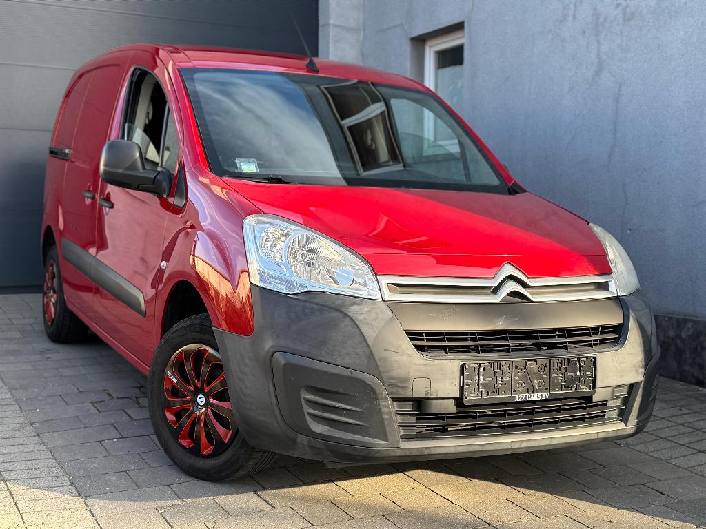 CITROËN BERLINGO 1.6 DIESEL 2016 FRET LÉGER HOMOLOGUÉ EURO6B, Rouge, Euro 6, Boîte manuelle, Entretenue par le concessionnaire