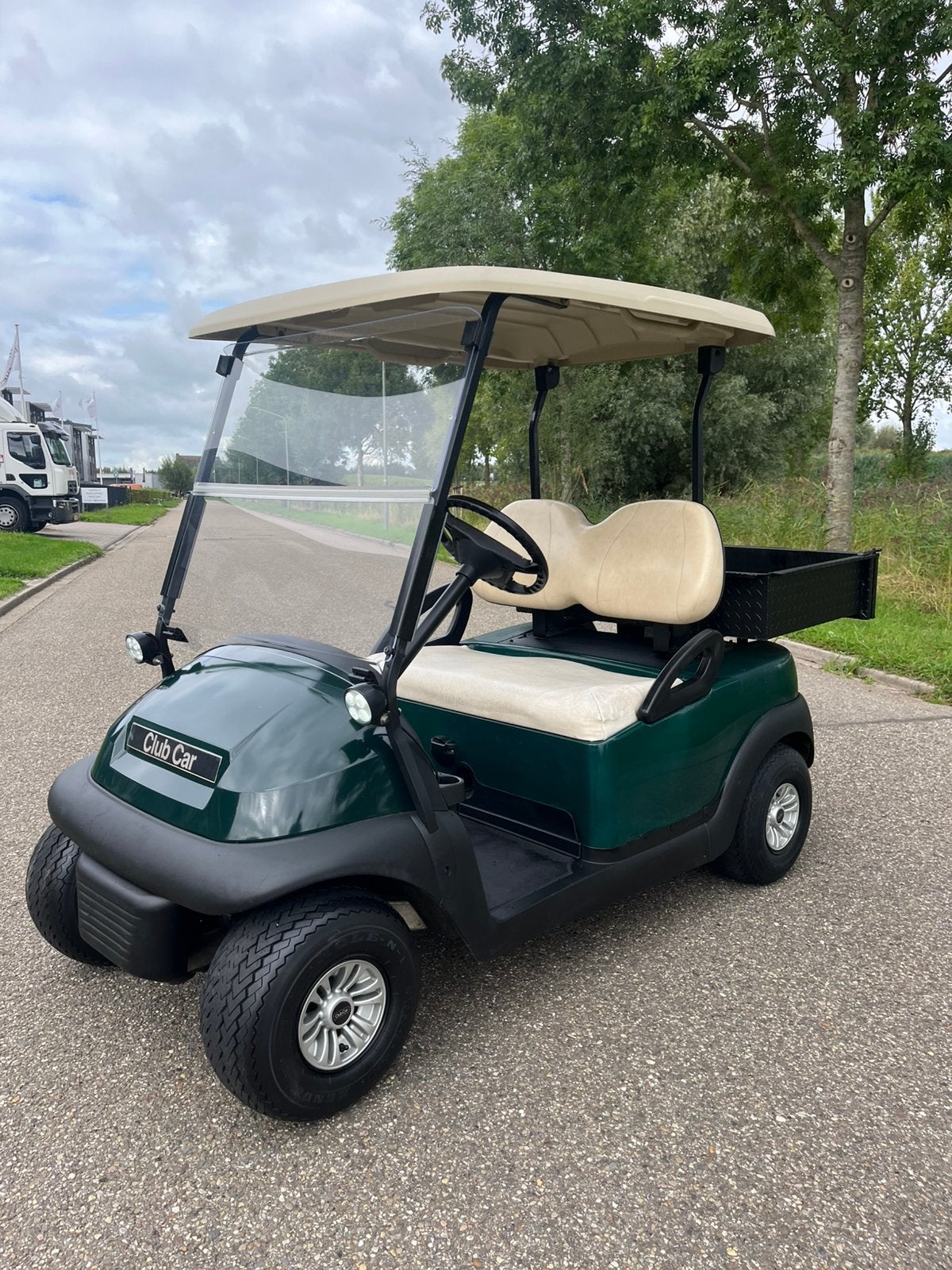 Electrische golfkar met bakje rijdt heerlijk marge geen btw, Enlèvement ou Envoi, Comme neuf, Voiturette de golf
