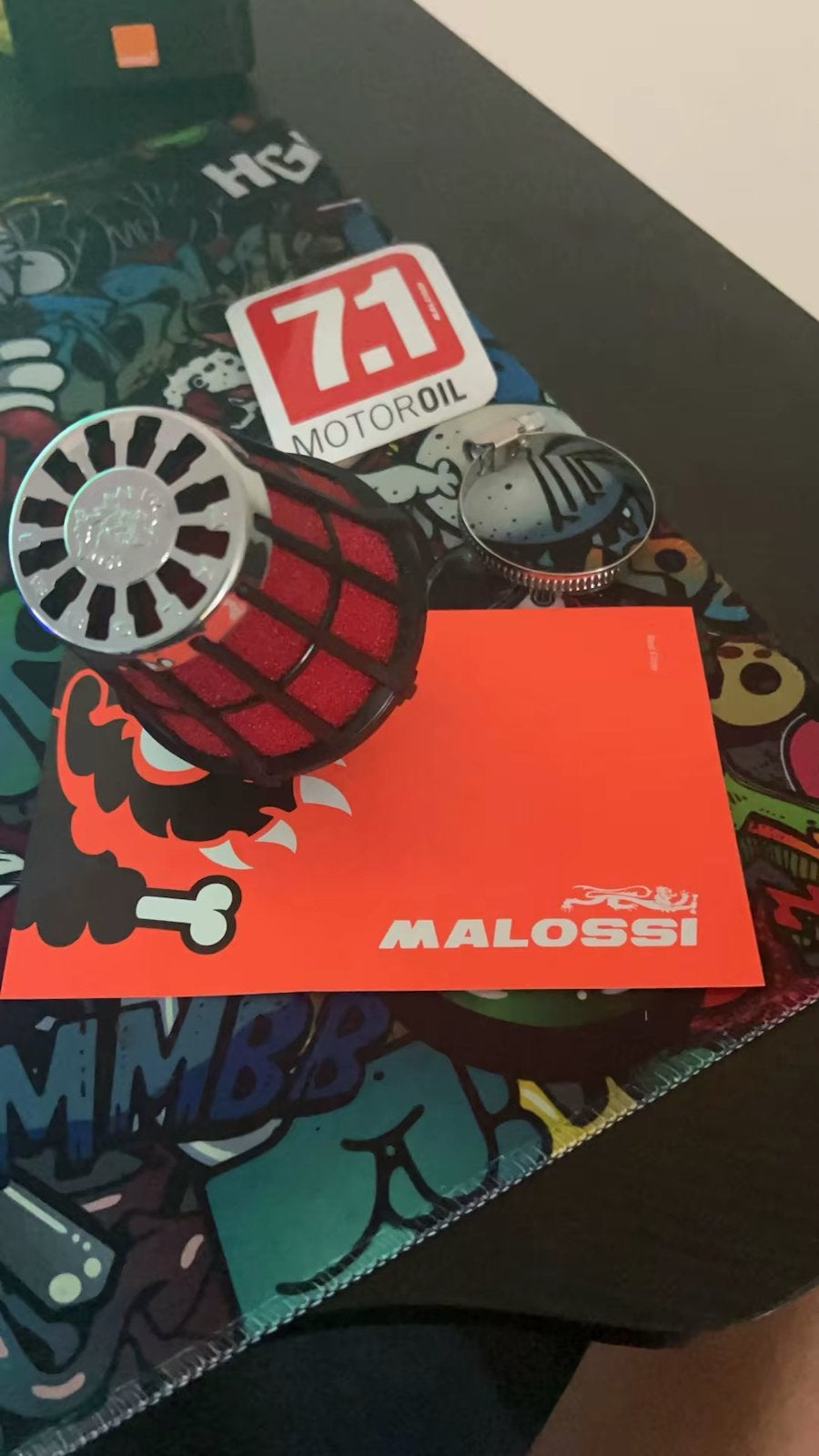 Malossie powerfilter 38mm ongebruikt, Ophalen of Verzenden, Nieuw, Blok