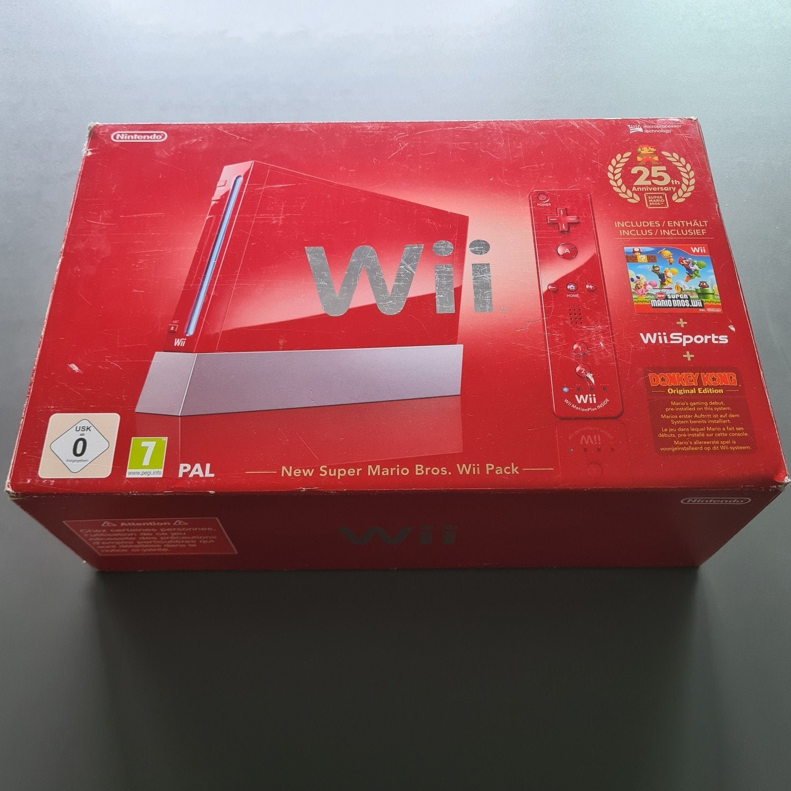 Nintendo Wii Rode 25th Mario Anniversary Edition., Ophalen of Verzenden, Zo goed als nieuw, Avontuur en Actie