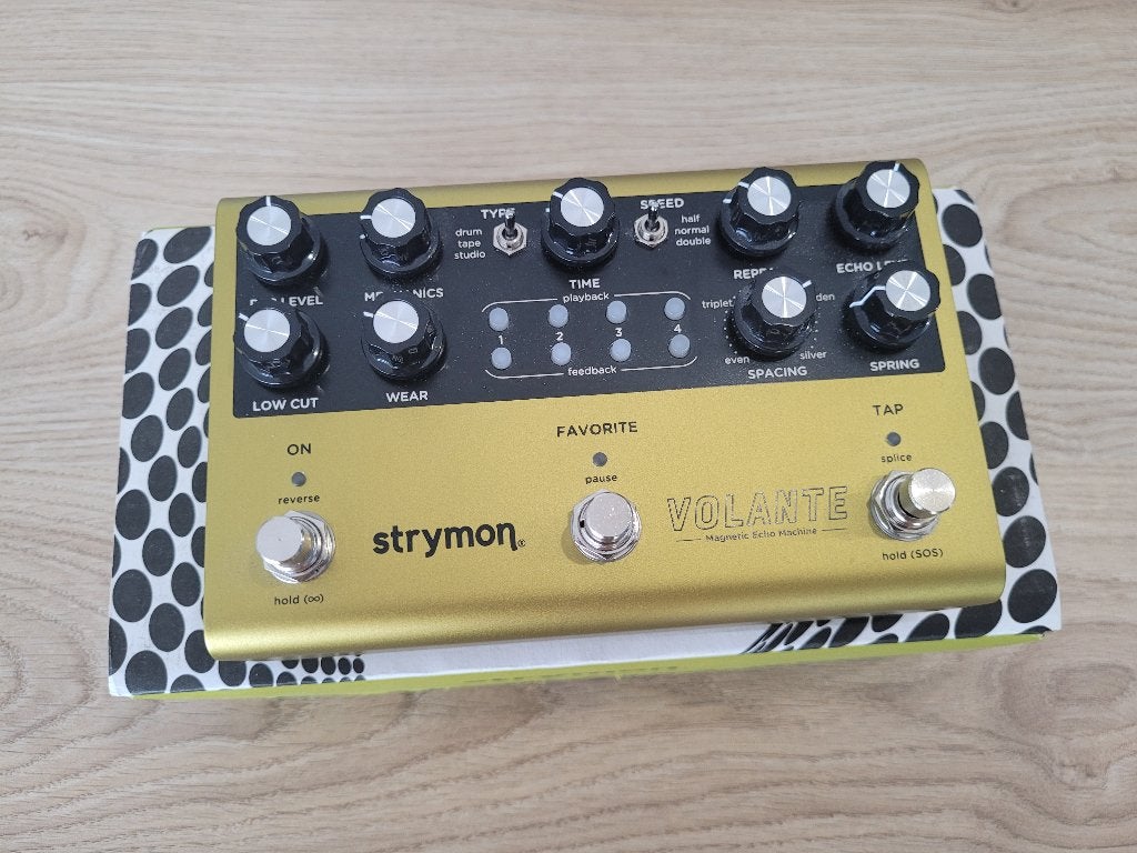 Pédale Strymon Volante Magnetic Echo Delay, Musique & Instruments, Effets, Enlèvement ou Envoi, Comme neuf, Delay ou Écho