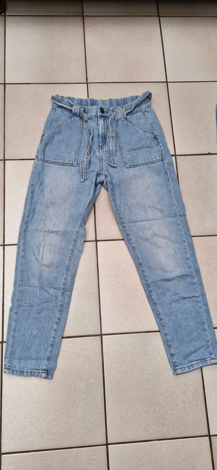 2x jeansbroeken jbc maat 14jaar, Ophalen of Verzenden