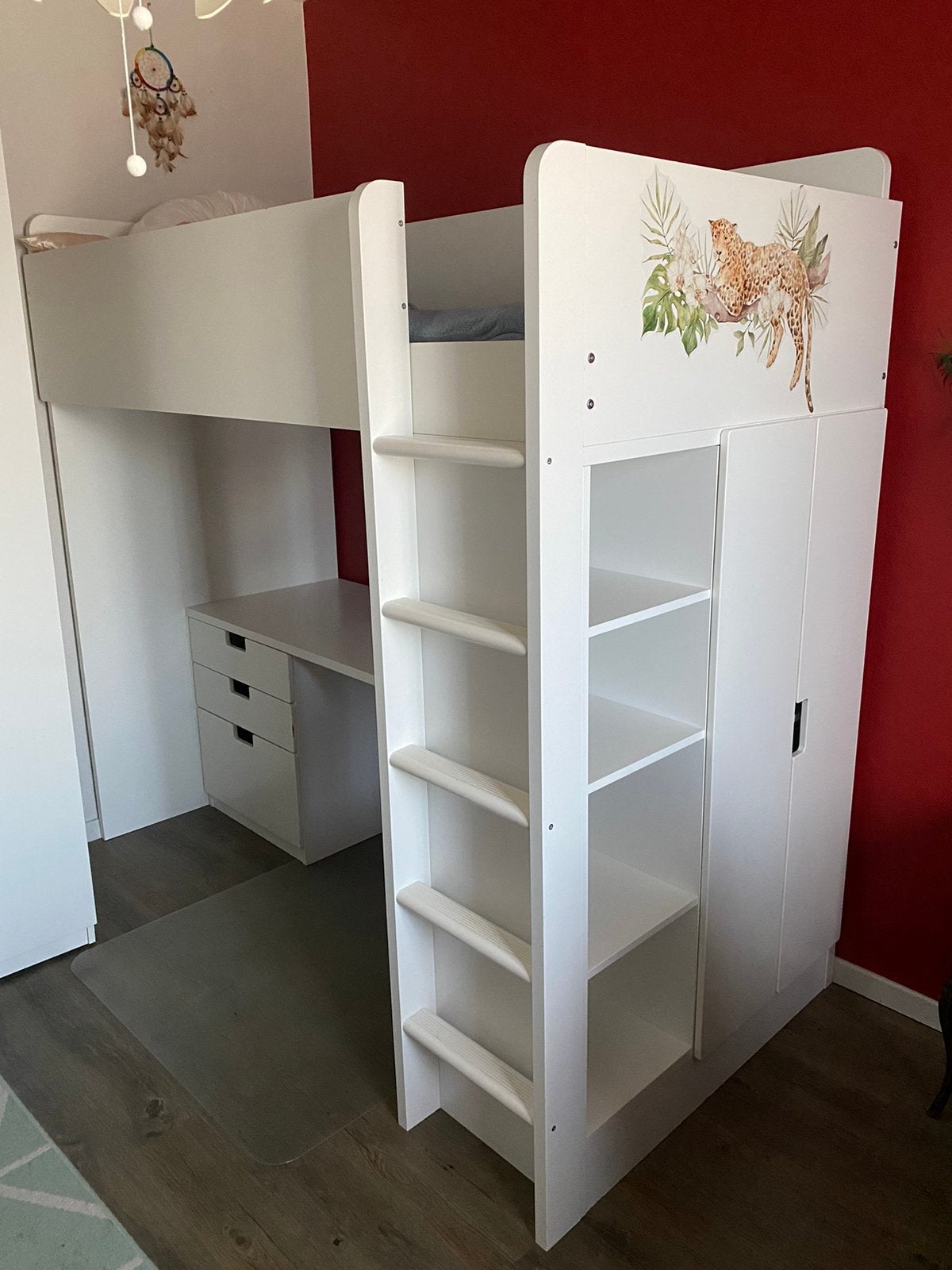 Hoogslaper, Enlèvement, Utilisé, Lit mezzanine