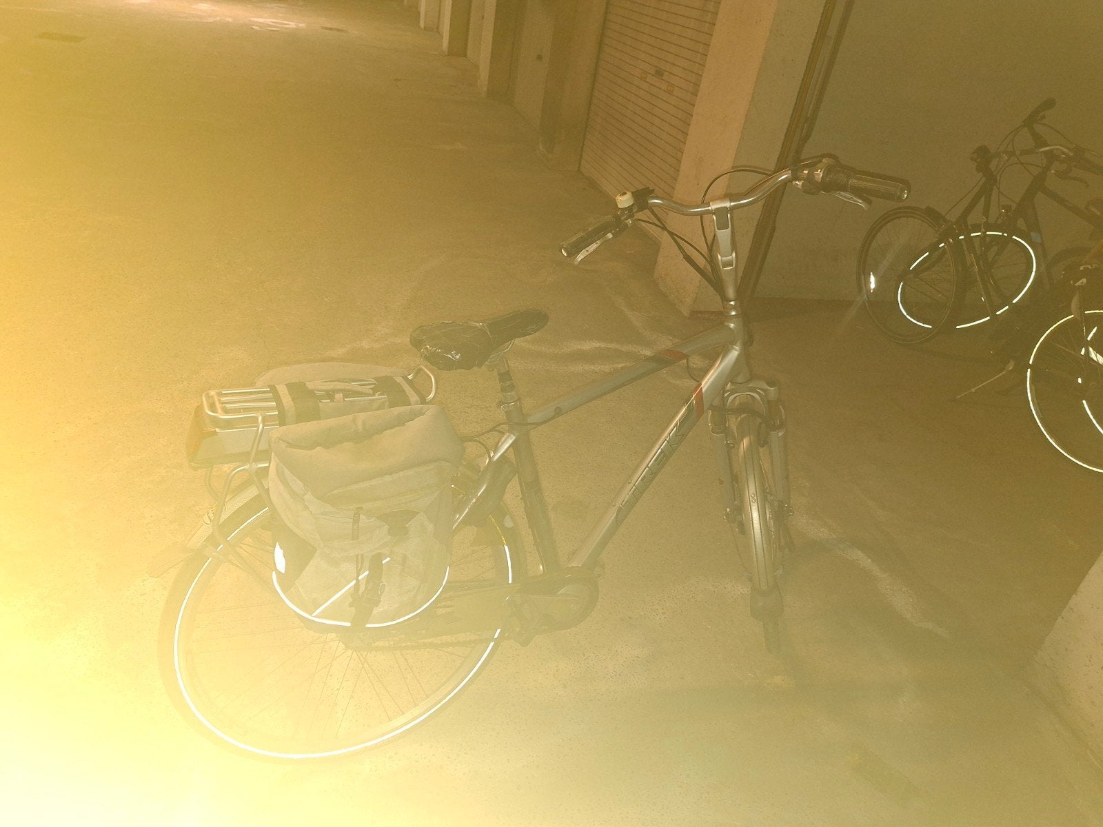 electische fiets met kapotte batterij, Ophalen