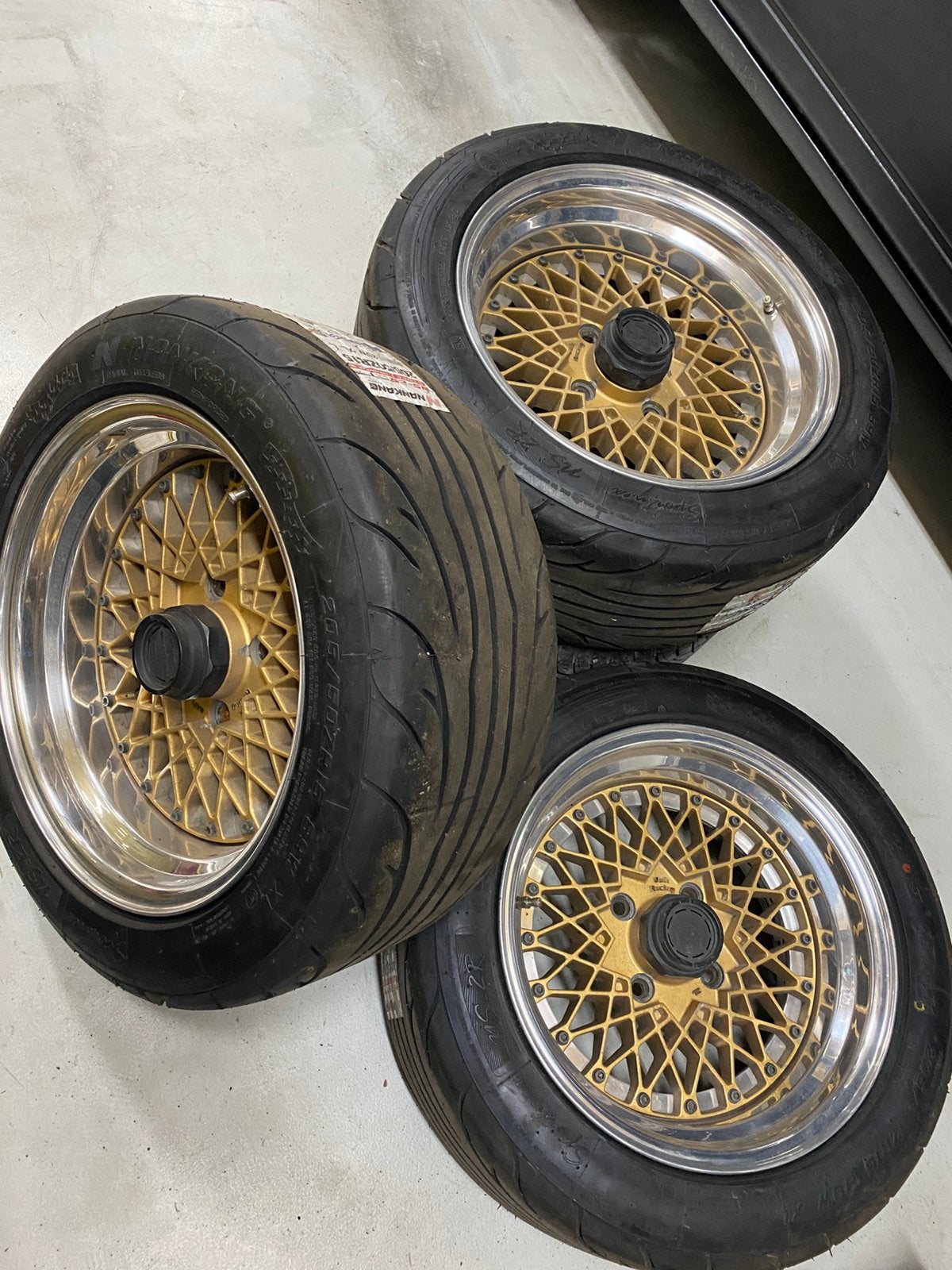 Volk Racing Mesh 15” - 4x114.3, Auto-onderdelen, Banden en Velgen, Banden en Velgen, Zomerbanden, 15 inch, 205 mm, Personenwagen