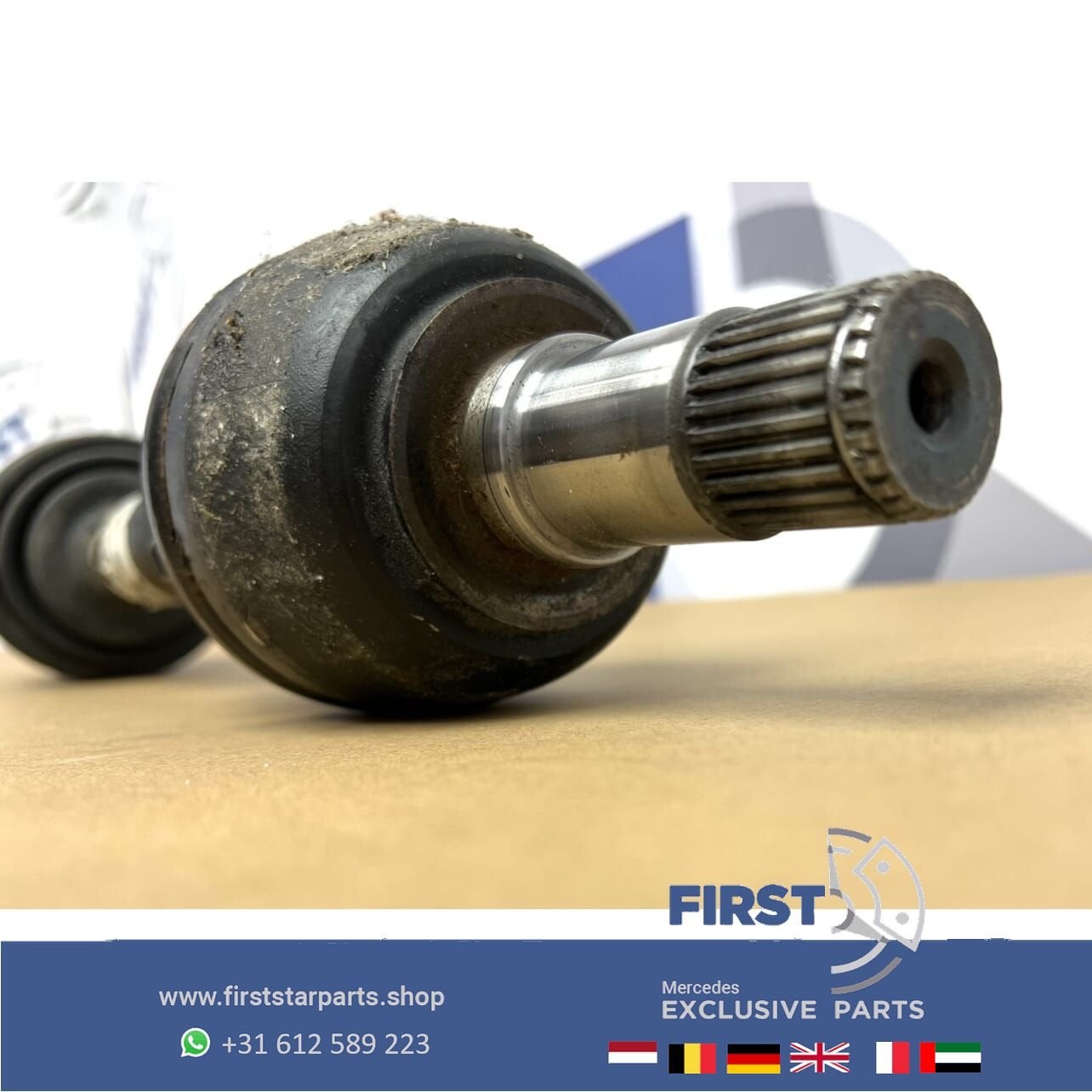 AANDRIJFAS STEEKAS W176 W246 W117 LINKS  Mercedes A B CLA Kl, Gebruikt, -, Ophalen of Verzenden, -