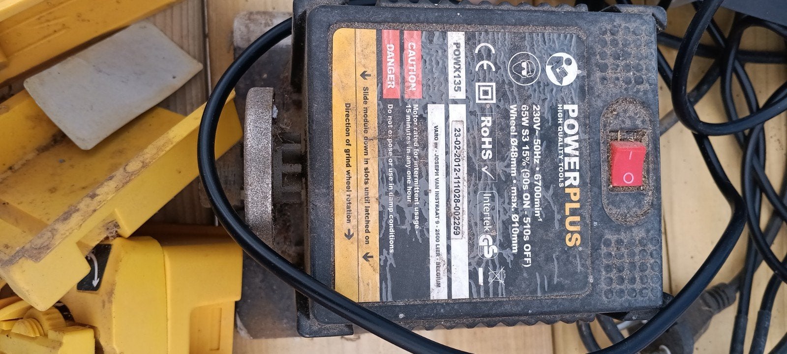 messenslijper, Doe-het-zelf en Bouw, Gereedschap | Slijpmachines, Ophalen