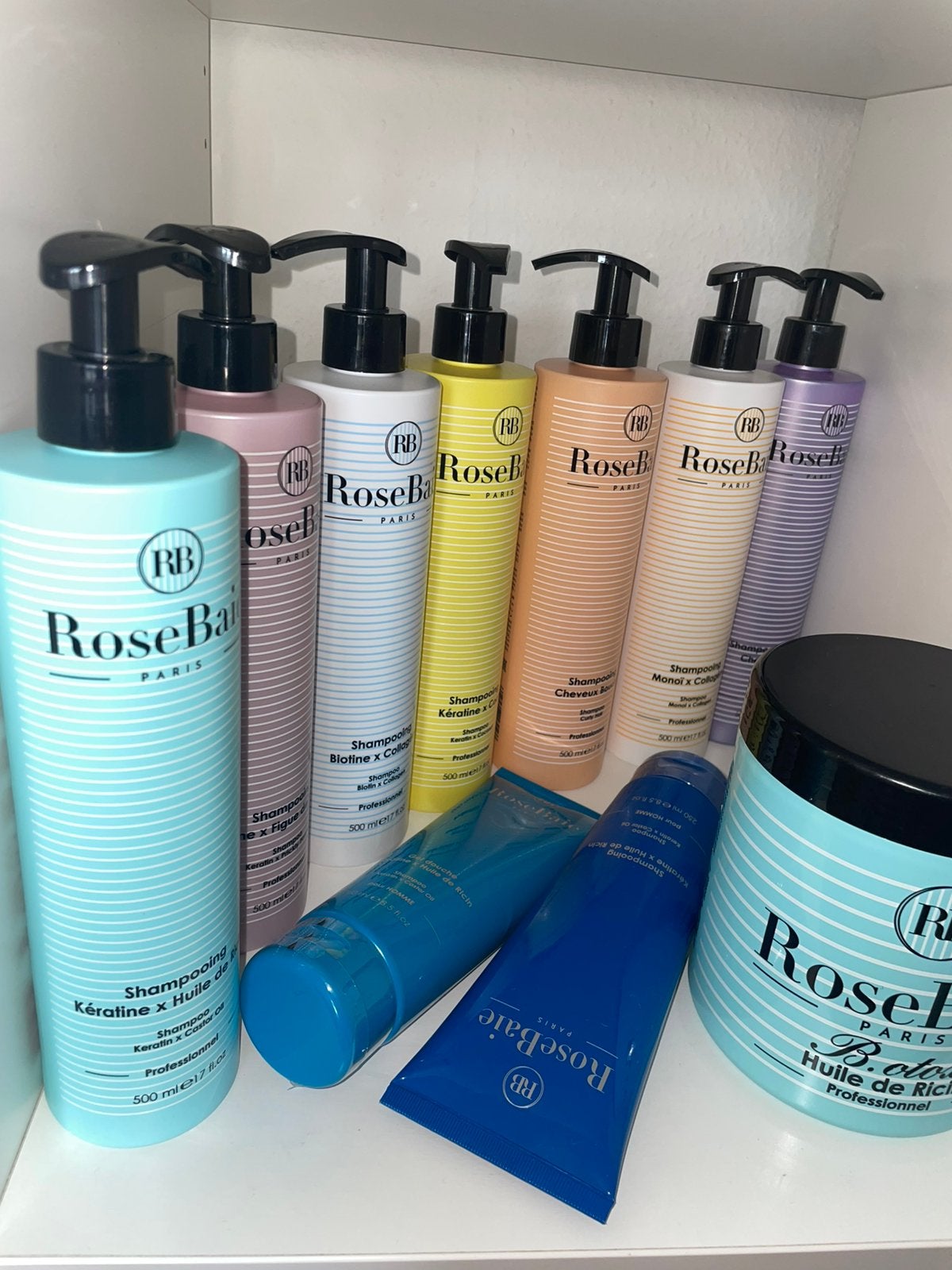 Rosebaie Paris routine haarverzorging shampoo masker serum, Handtassen en Accessoires, Uiterlijk | Haarverzorging, Verzenden, Nieuw