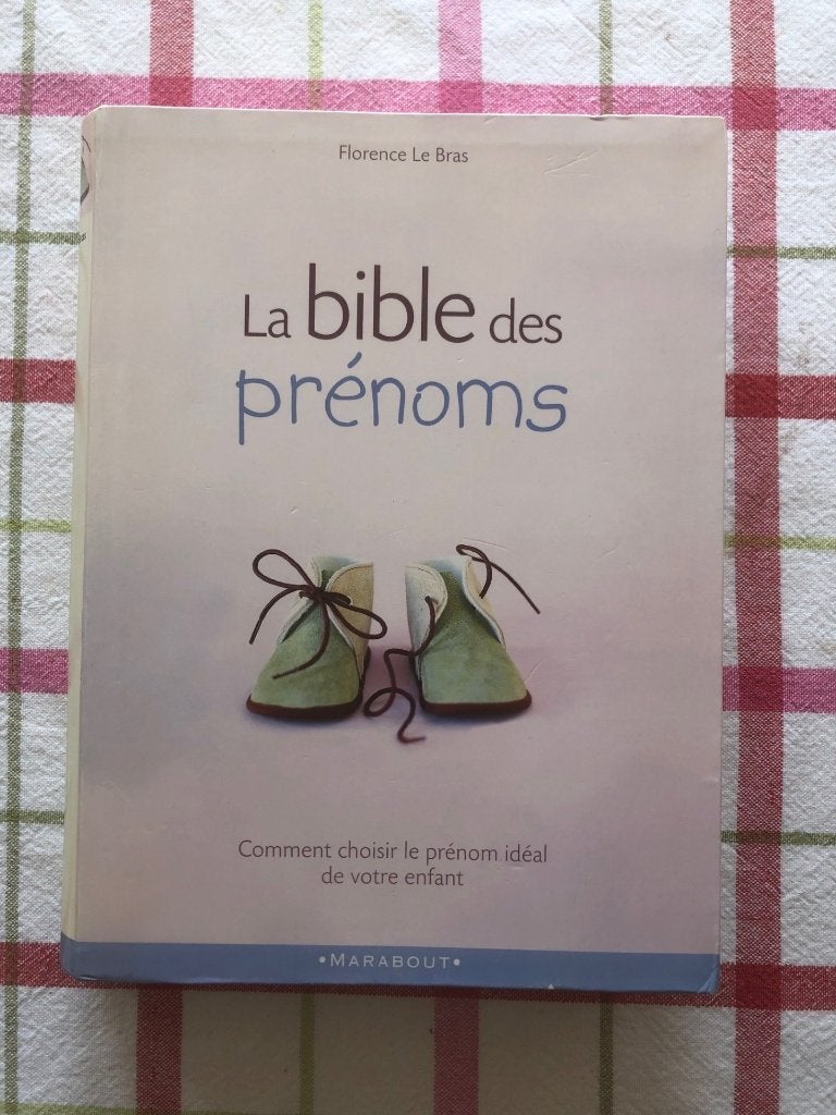 Livre La bible des prénoms, Enlèvement, Comme neuf