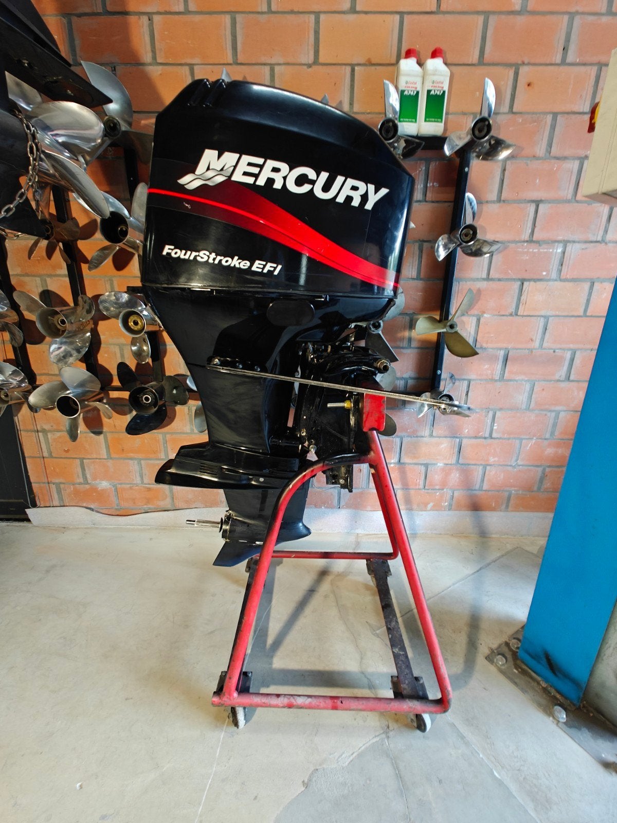 Mercury 60hp race Gen 1, Watersport en Boten, Ophalen