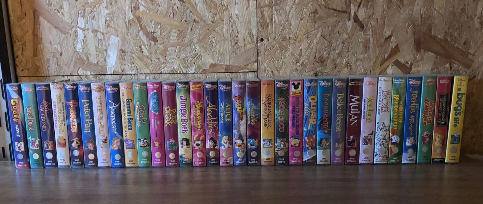 Video’s Disney, Ophalen, Overige figuren, Gebruikt