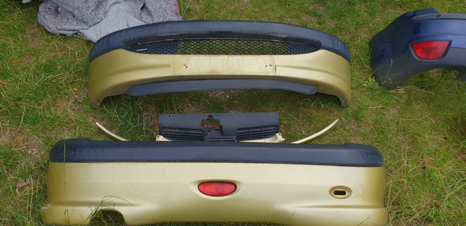 PEUGEOT 206 voorbumper+,achterbumper bj 98 tot 2007, Gebruikt, -, Voor, -