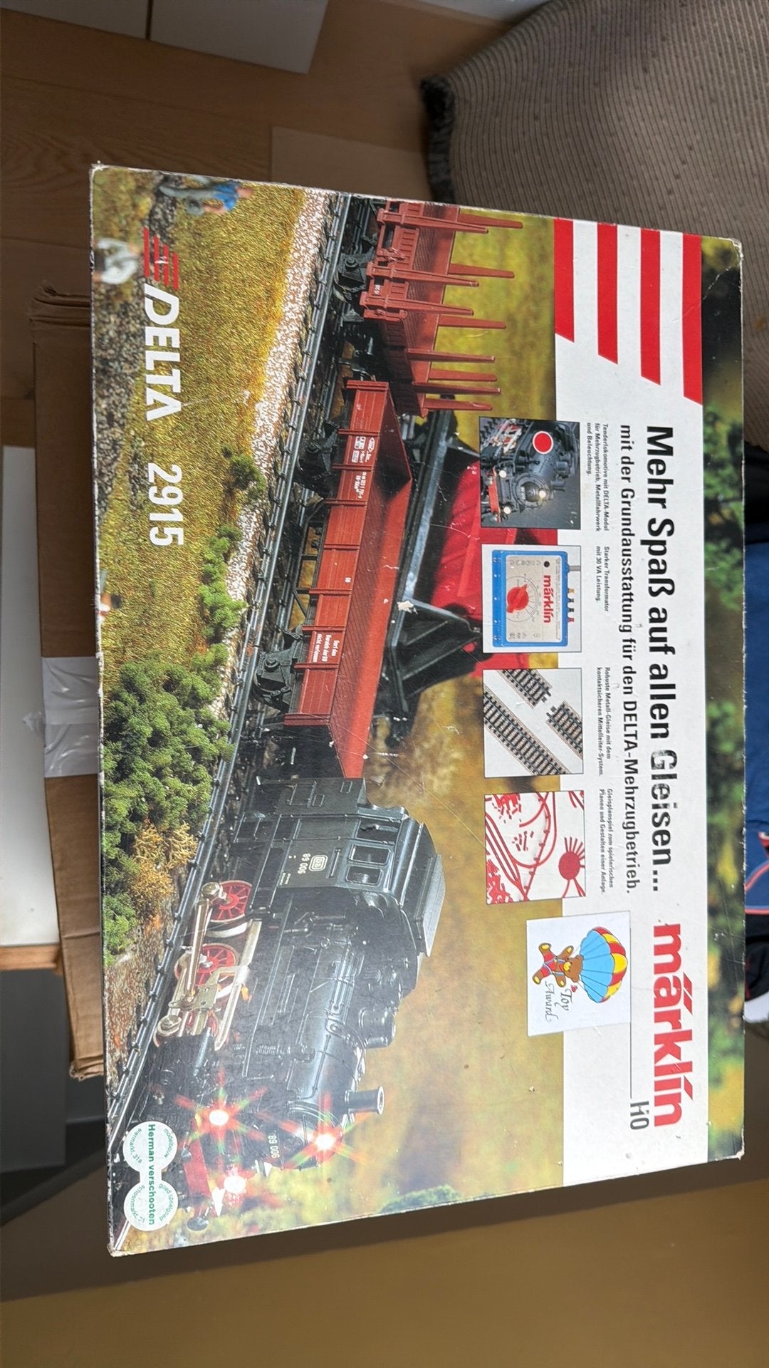 In de originele doos, een Mãrklin-set, Ophalen, Zo goed als nieuw, Rails