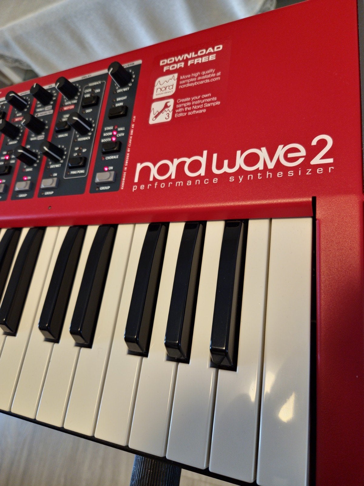 Nord Wave 2 •ÉTAT EXCEPTIONNEL•TOPSTAAT•, Muziek en Instrumenten, Ophalen of Verzenden