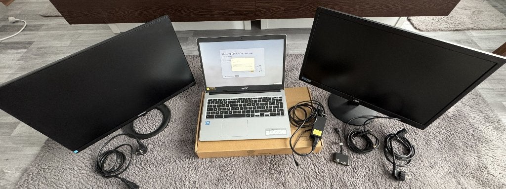 Acer Chromebook 315 (CB315-3H) - Complete Set!, Enlèvement, Comme neuf, Azerty