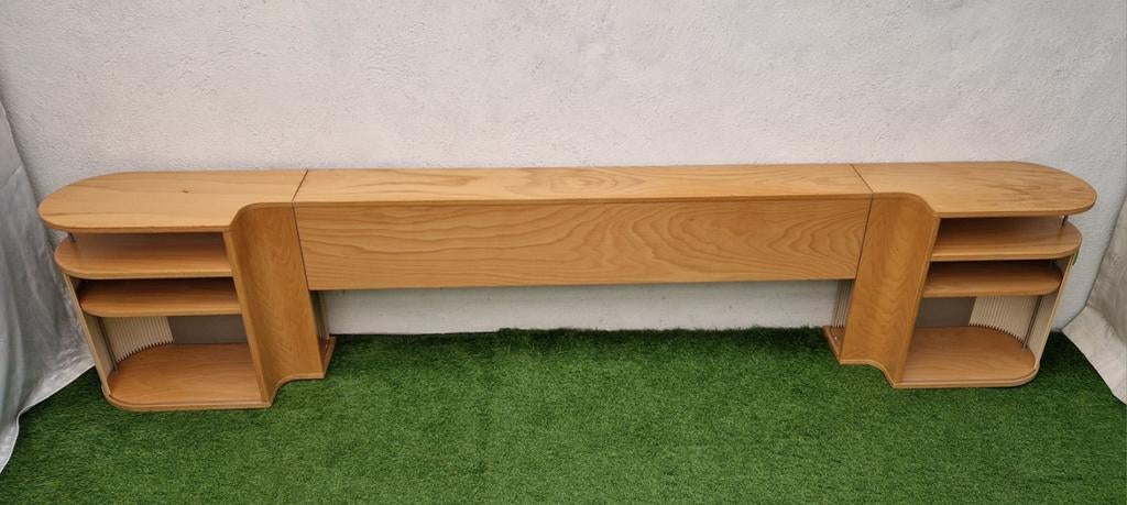 Auping Achterwand met Nachtkastjes voor Auronde Bed 180cm, Enlèvement