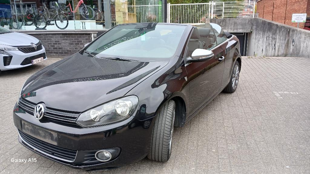 vw golf cabrio highline 2015 1.2benz 94dkm 1e eig, Auto's, Volkswagen, Bedrijf, Te koop, Golf, ABS, Adaptieve lichten, Adaptive Cruise Control