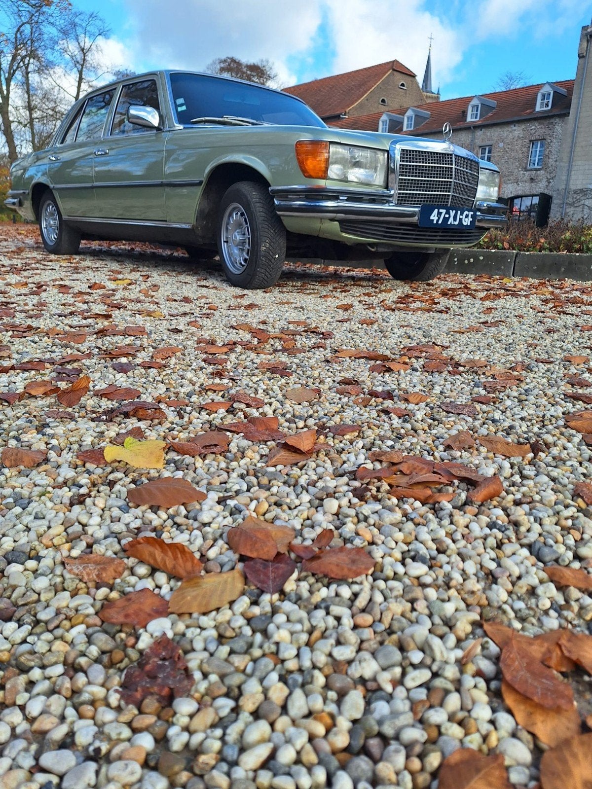 Mercedes-Benz S-Klasse 2.7 280 SE 1978 Groen, Auto's, Mercedes-Benz, Automaat, Berline, Particulier, 2746 cc