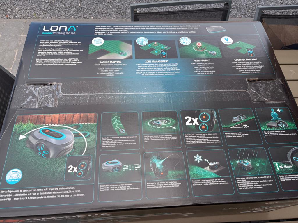 Gardena Smart SILENO max robotmaaier 800m², Enlèvement, Neuf