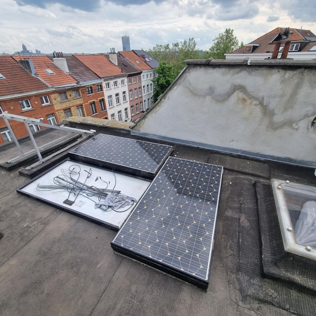 Panneau solaire, Enlèvement, Utilisé, Panneau, 200 watts-crêtes ou plus