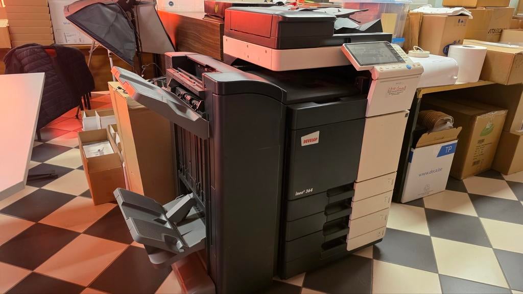 Printer/kopieertoestel Ineo+ 364, Ophalen, Gebruikt