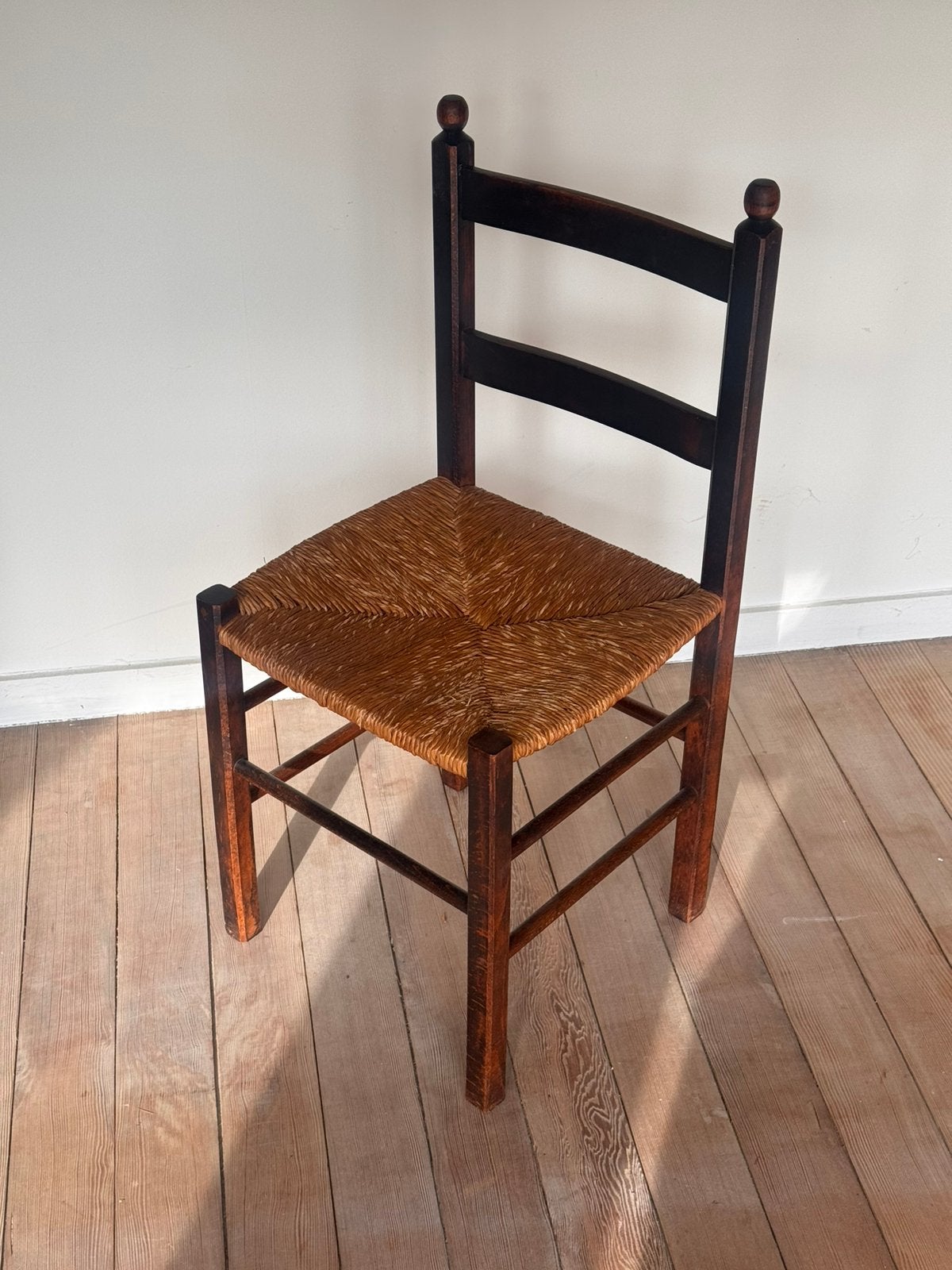 Chaise vintage en bois, Enlèvement, Utilisé, Bois, Une