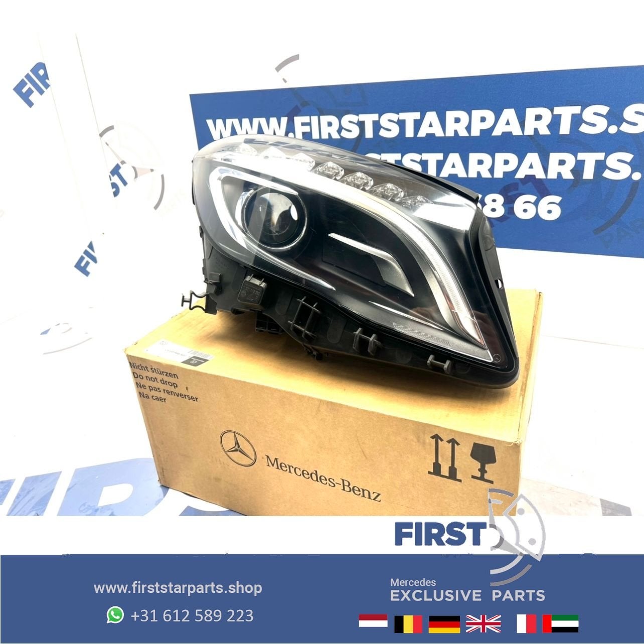 W156 X156 GLA KOPLAMP RECHTS LED BI XENON Origineel Mercedes, Auto-onderdelen, Gebruikt, -, Ophalen of Verzenden, -