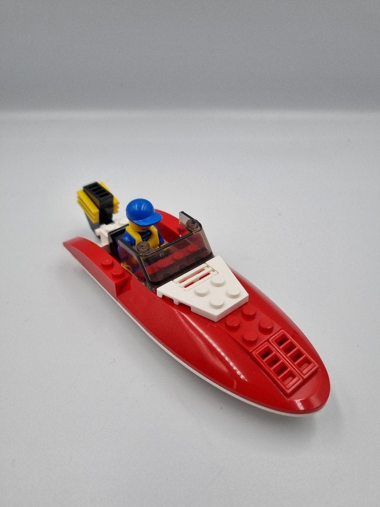 Bateau à moteur Lego City 4641, Enlèvement ou Envoi, Lego, Ensemble complet, Comme neuf