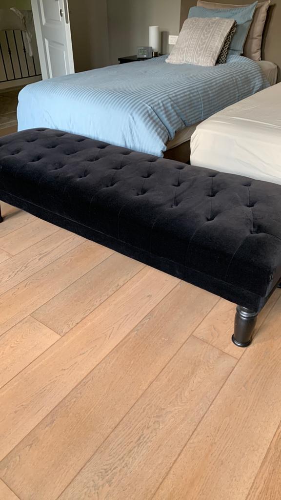 Sofabank zwart, Huis en Inrichting, Ophalen, Zo goed als nieuw, Zwart
