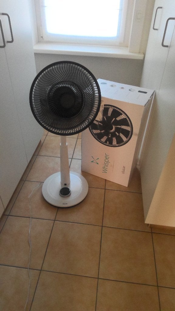 ventilator, Elektronische apparatuur, Ophalen, Ventilator met afstandsbediening, Zo goed als nieuw, Statiefventilator