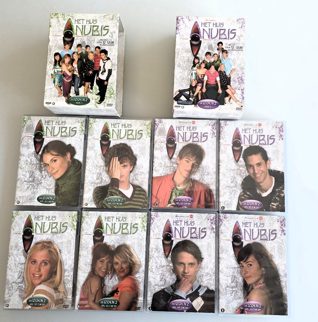 Het huis Anubis +Vijf magische zwaard +6 films + aparte afl, Cd's en Dvd's, Dvd's | Kinderen en Jeugd, Ophalen of Verzenden